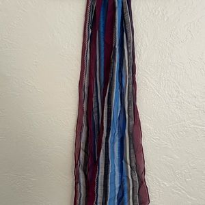 Chase Women's Regular Blurred Stripe Oblong Scarf